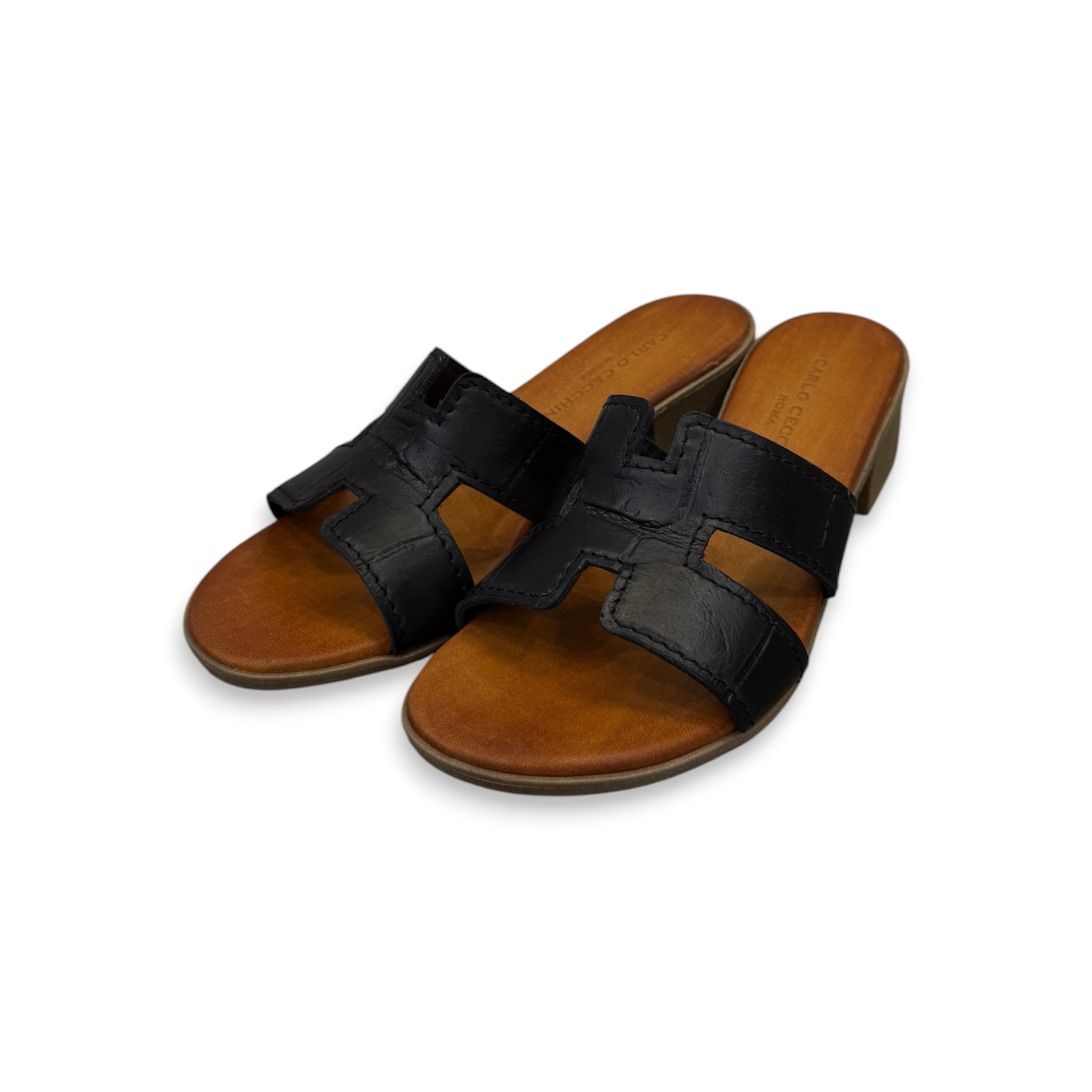 Women's crocodile calf leather sandals - 2760 T