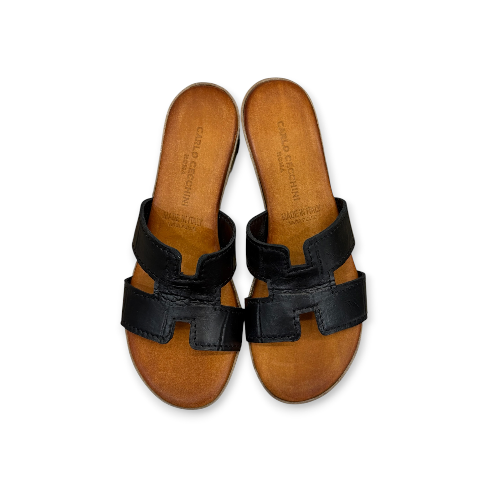 Women's crocodile calf leather sandals - 2760 T