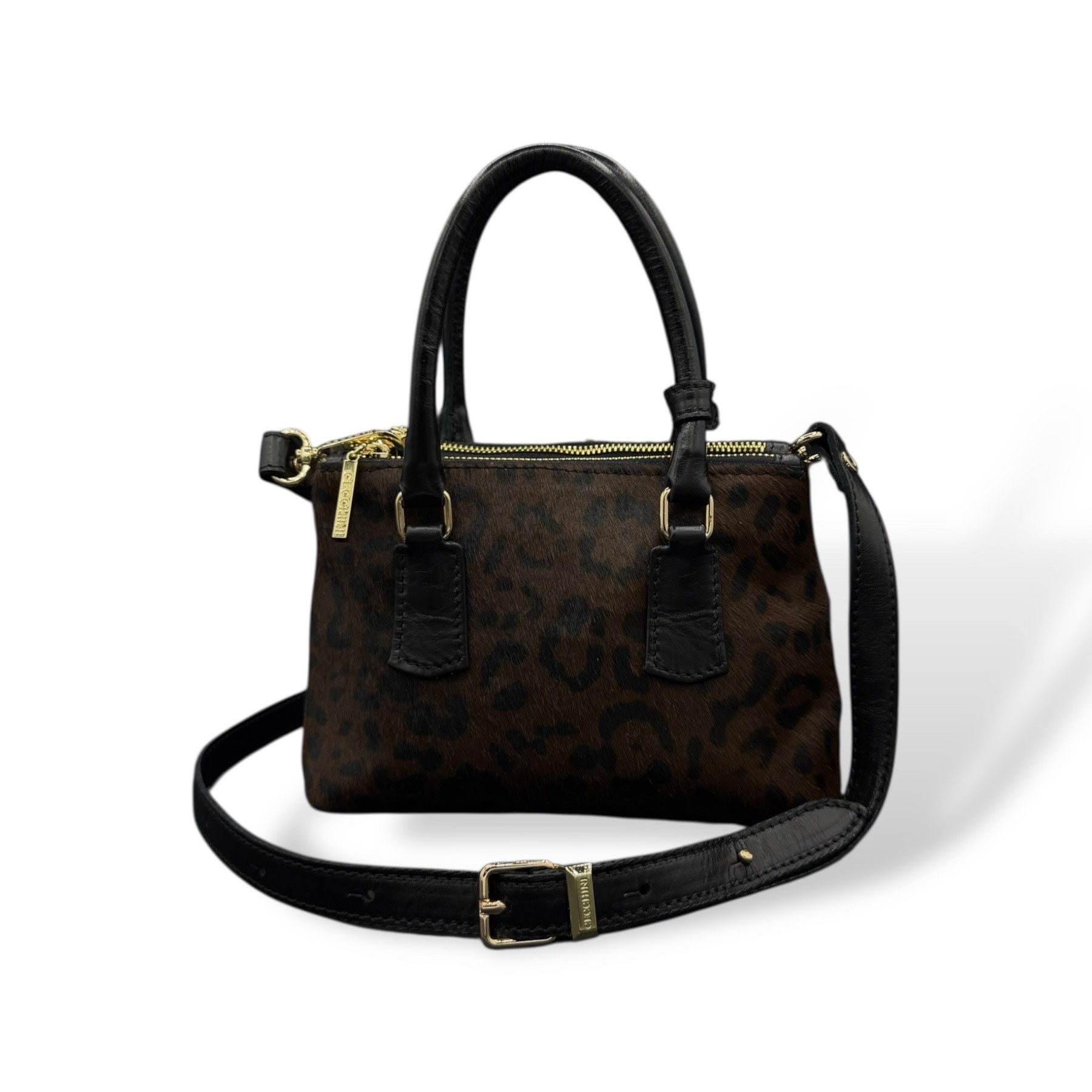 BARBY 25 - Women's pony hair calf leather handbag