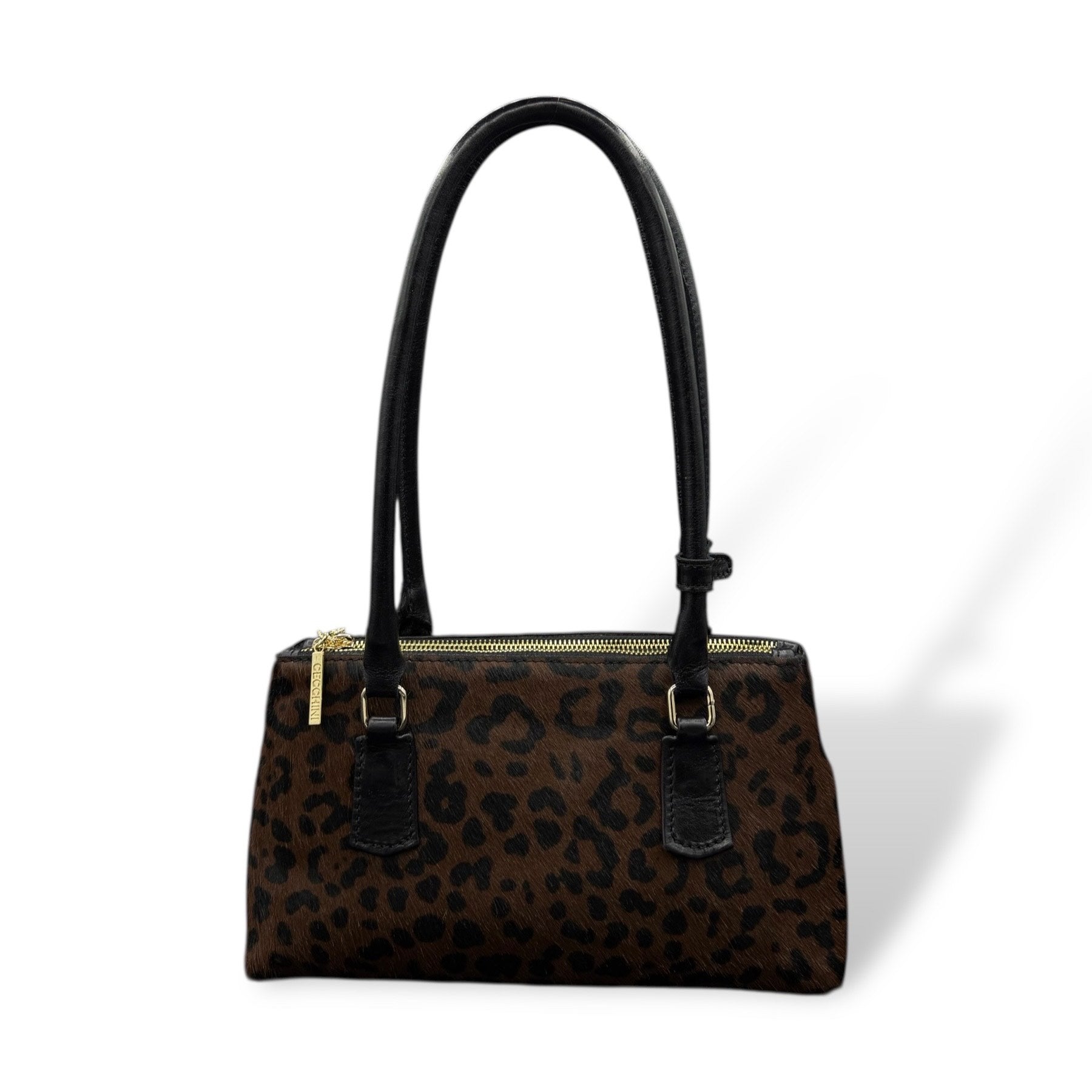 BARBY 25 L - Women's pony hair calf leather handbag