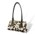 BARBY 25 L - Women's pony hair calf leather handbag
