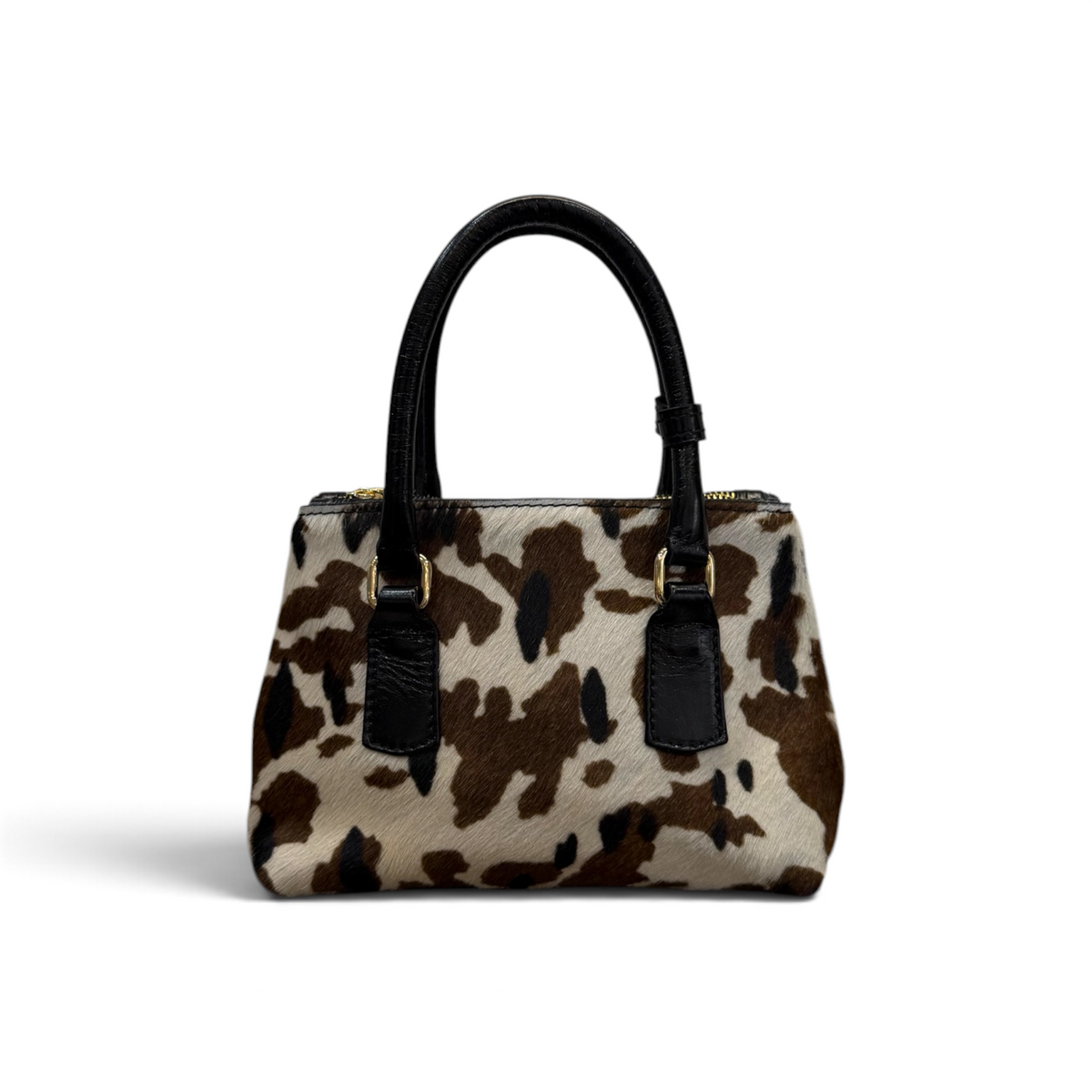 BARBY 25 - Borsa a mano da donna in pelle di vitello cavallino