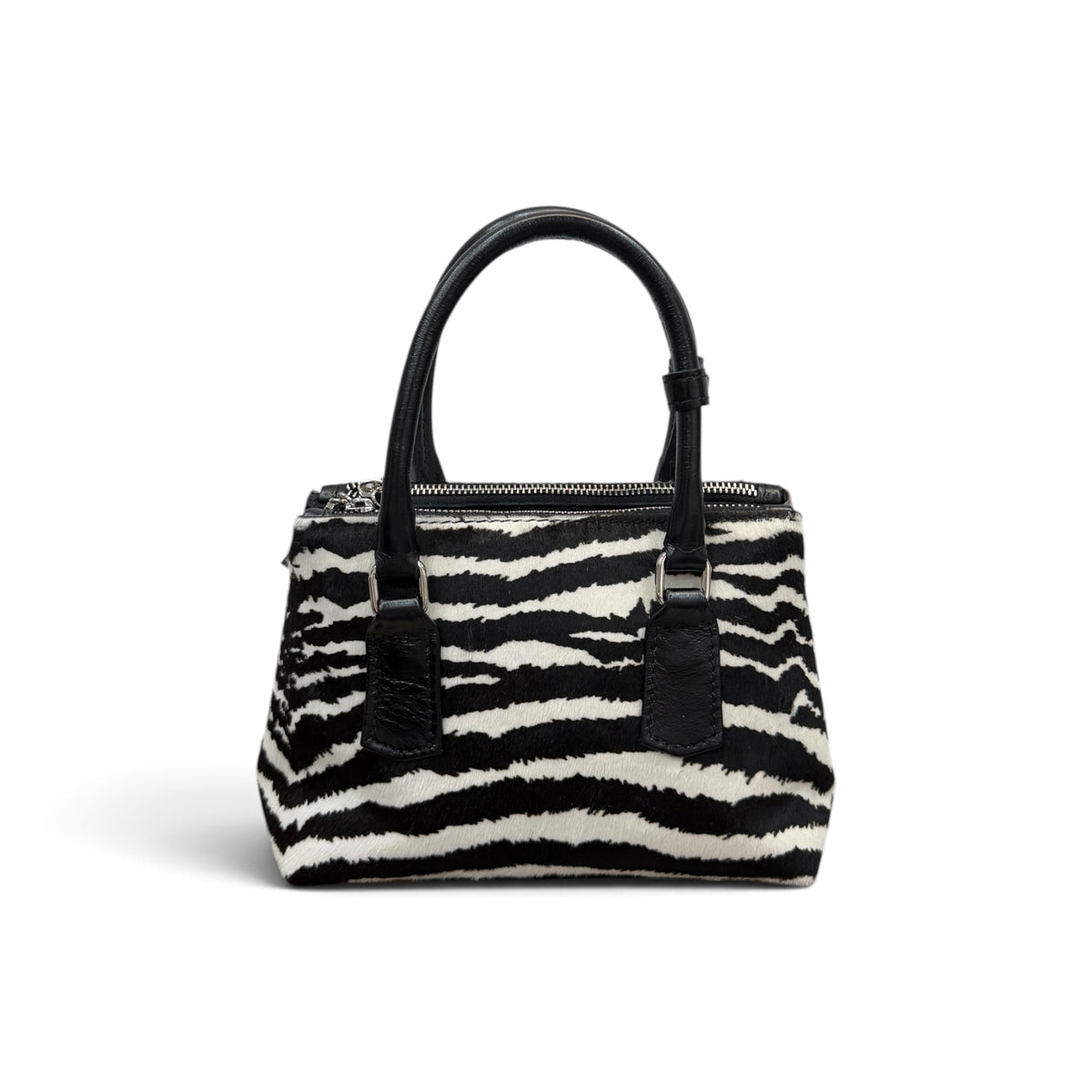 BARBY 25 - Borsa a mano da donna in pelle di vitello cavallino