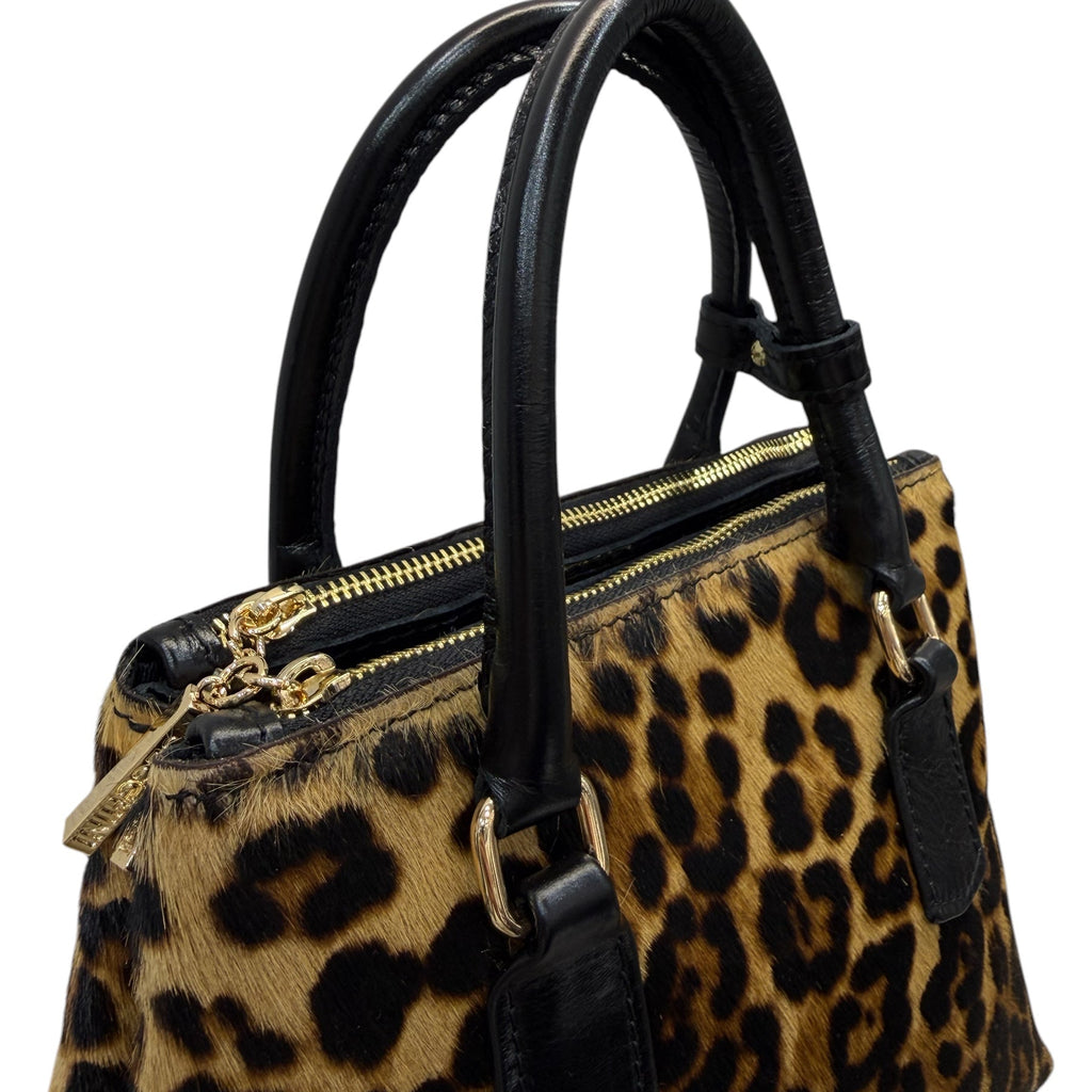 BARBY 25 big - Women's pony hair calf leather handbag