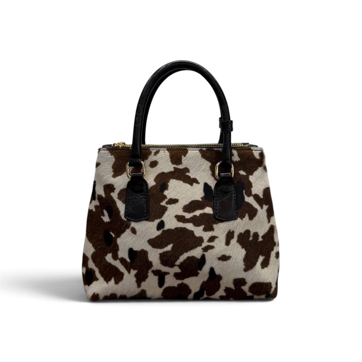 BARBY 25 grande - Borsa a mano da donna in pelle di vitello cavallino