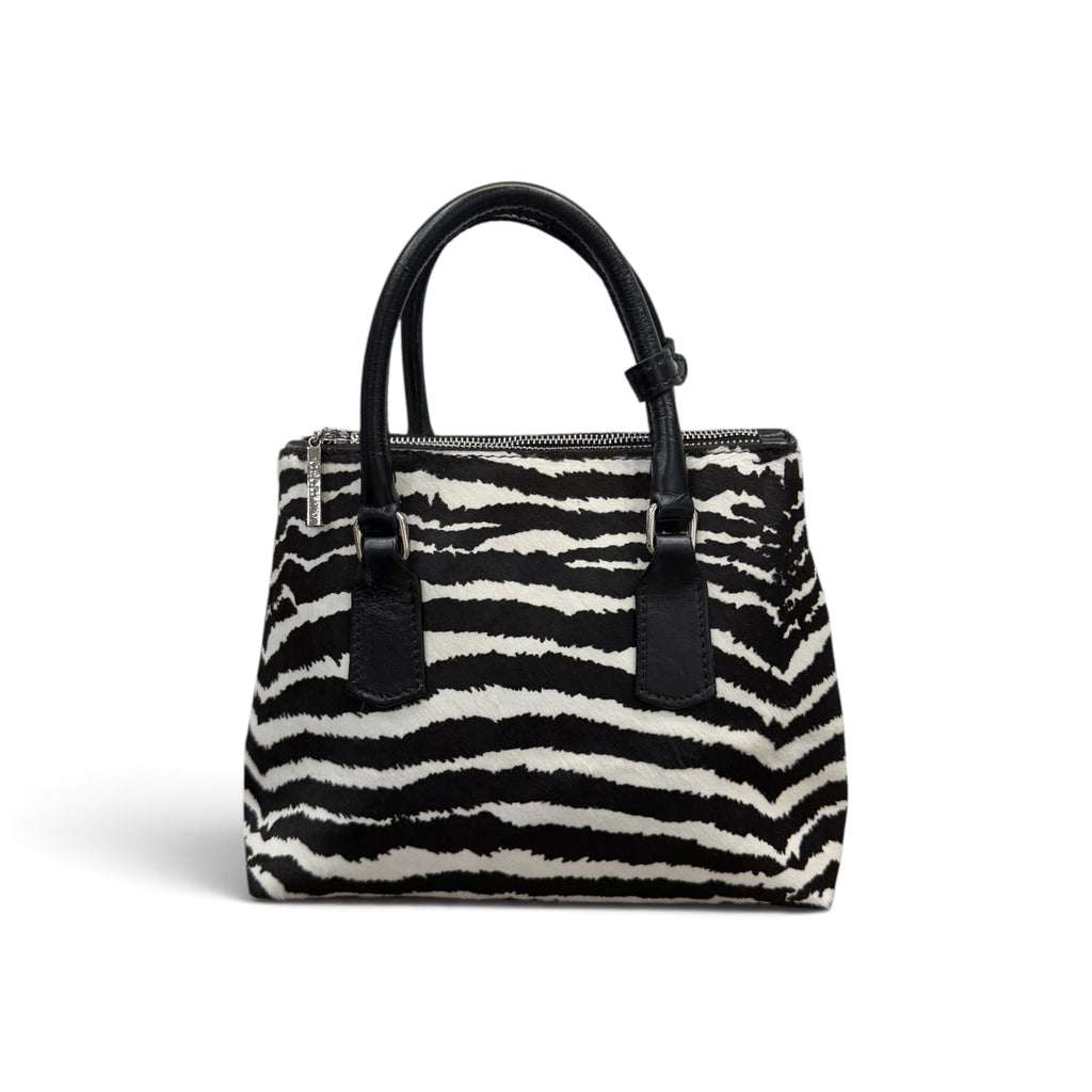 BARBY 25 big - Women's pony hair calf leather handbag