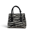 BARBY 25 big - Women's pony hair calf leather handbag
