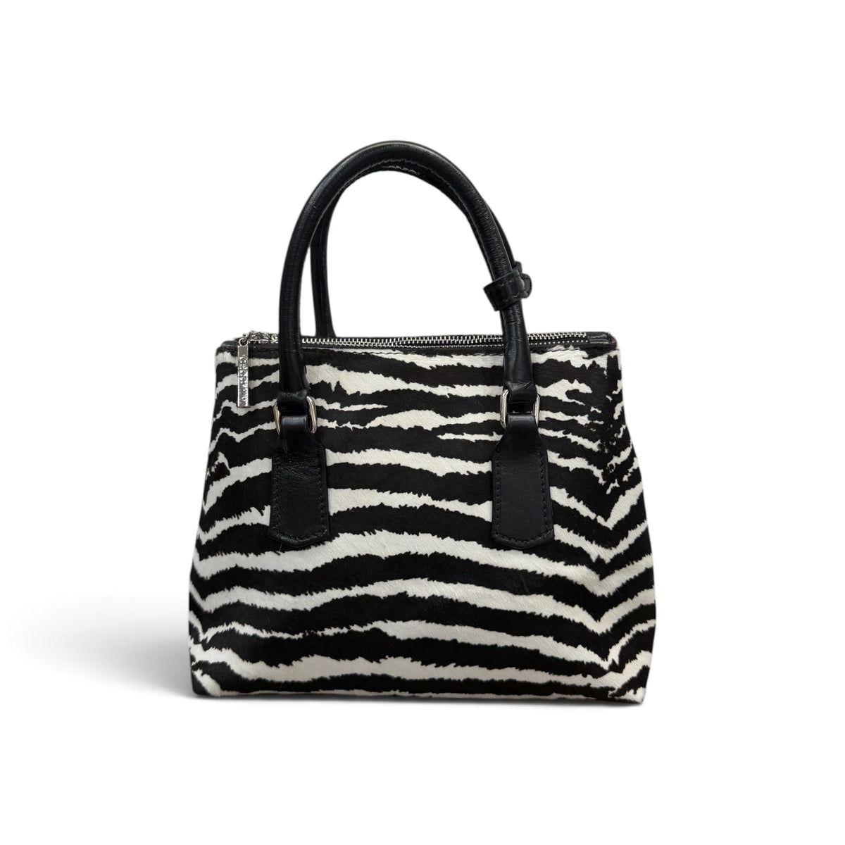 BARBY 25 big - Women's pony hair calf leather handbag