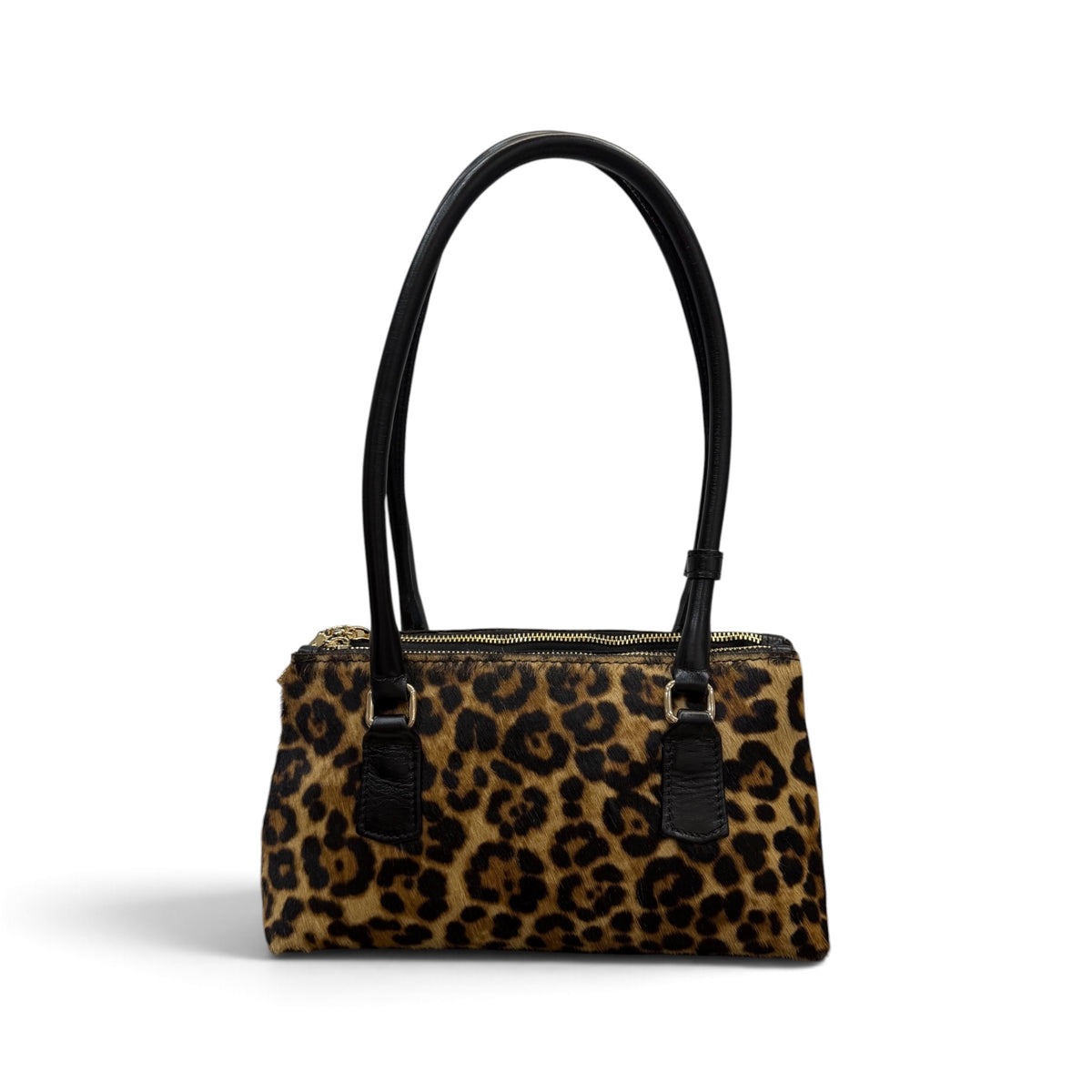 BARBY 25 L - Women's pony hair calf leather handbag