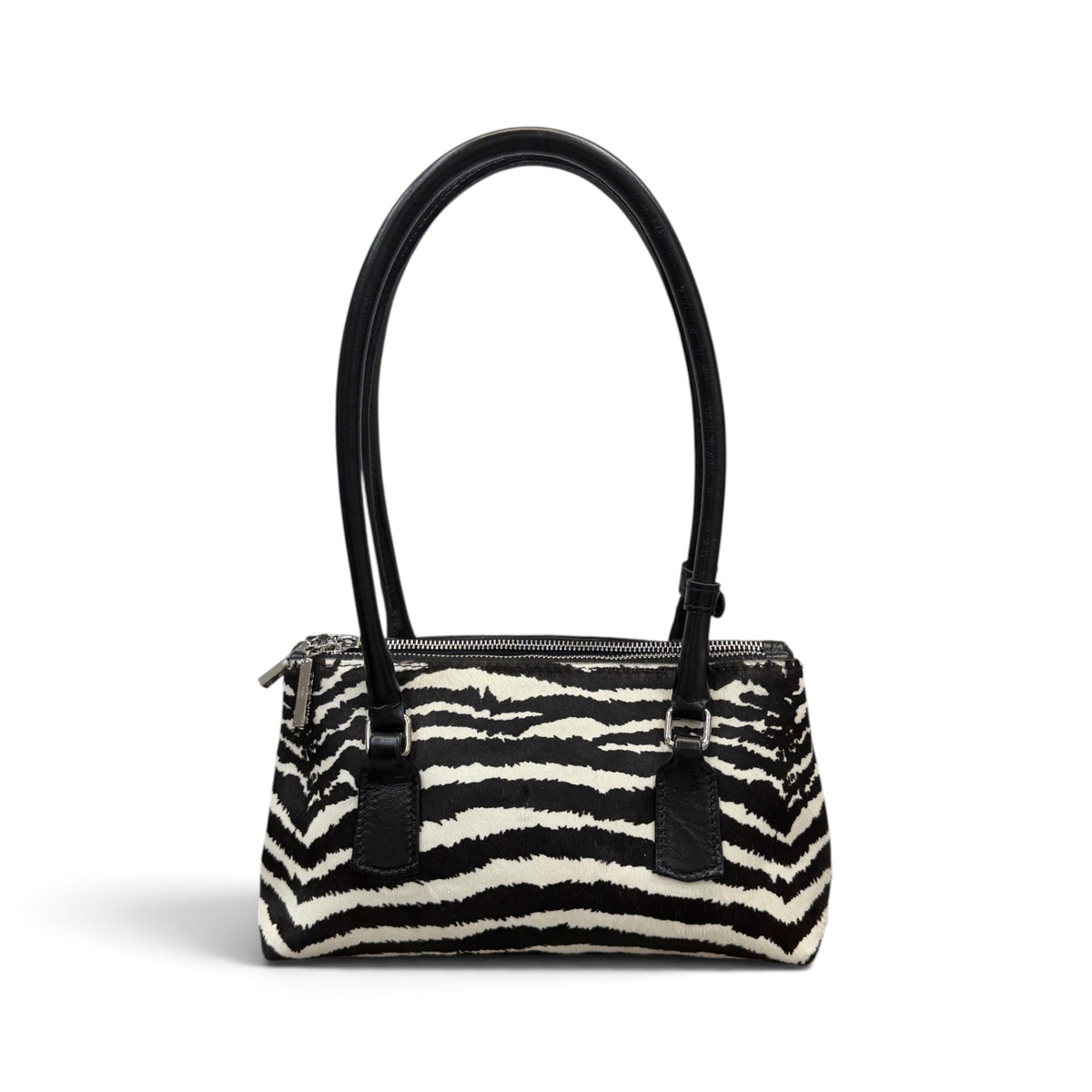 BARBY 25 L - Women's pony hair calf leather handbag