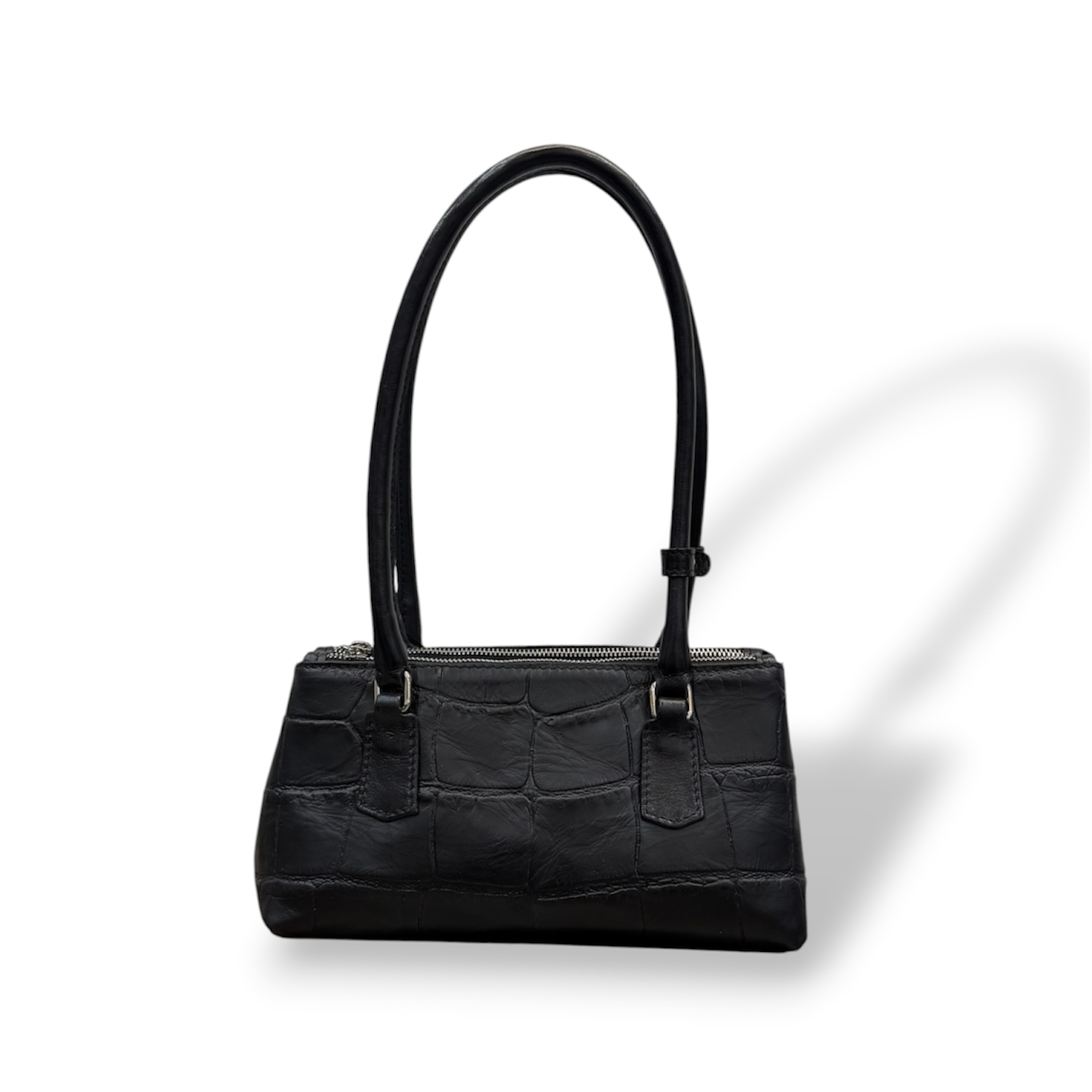 BARBY 25 L - Women's crocodile calf leather handbag