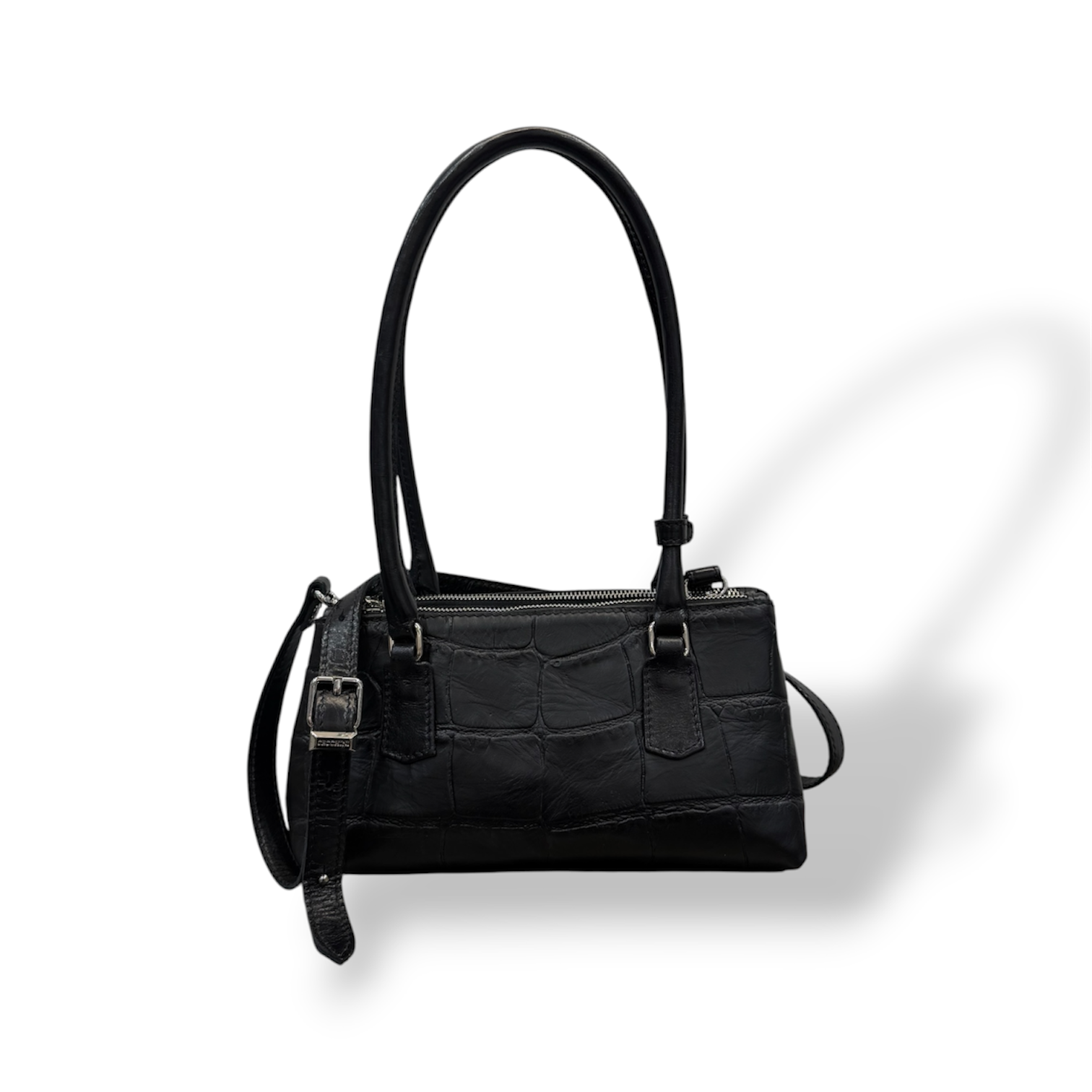 BARBY 25 L - Women's crocodile calf leather handbag