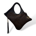 C101 - Women’s pony hair calf leather shoulder bag
