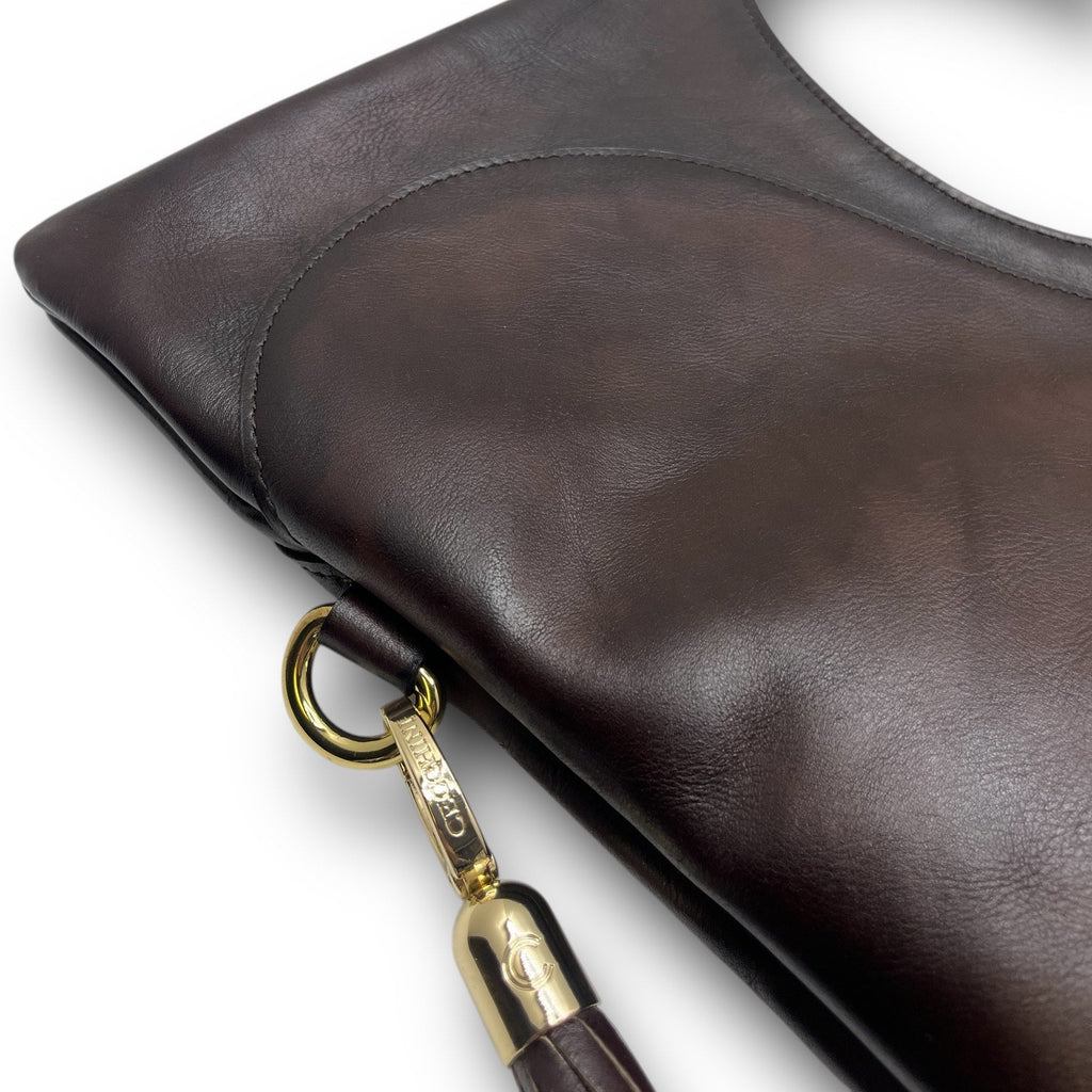 C101 - Women’s buffered crust calf leather shoulder bag