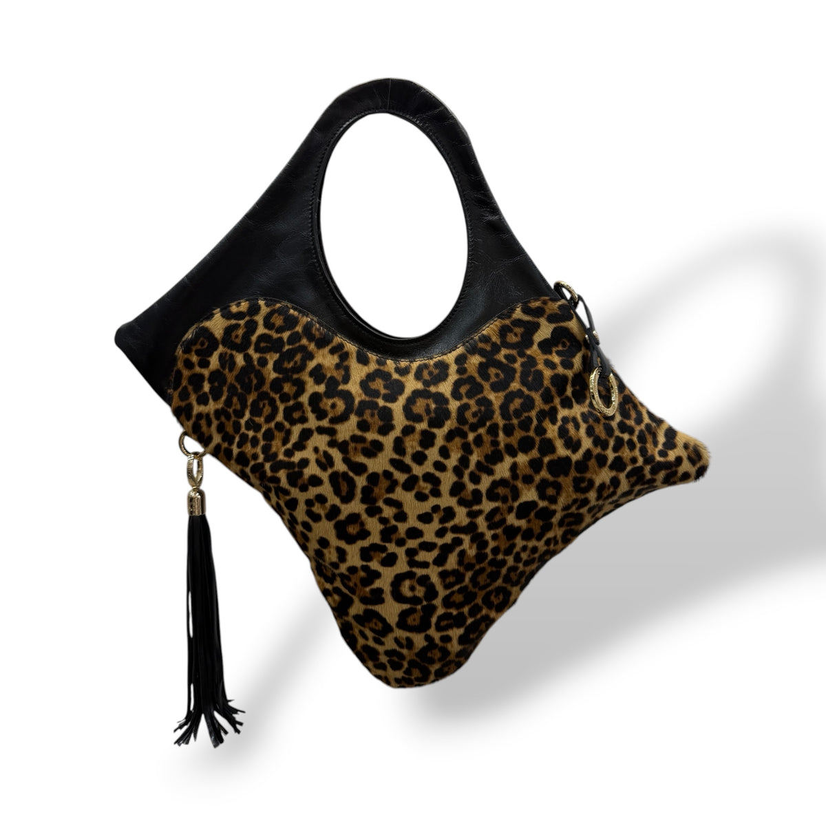 C101 - Women’s pony hair calf leather shoulder bag