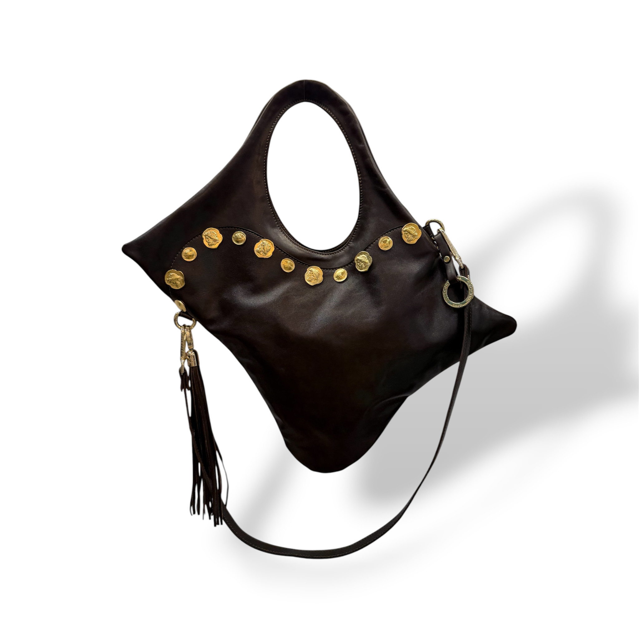 C101 KTR - Women’s hand-polished smooth calf leather shoulder bag