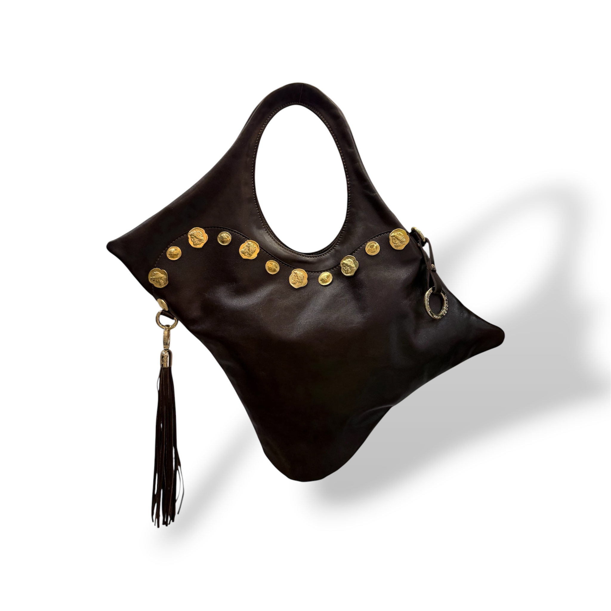 C101 KTR - Women’s hand-polished smooth calf leather shoulder bag
