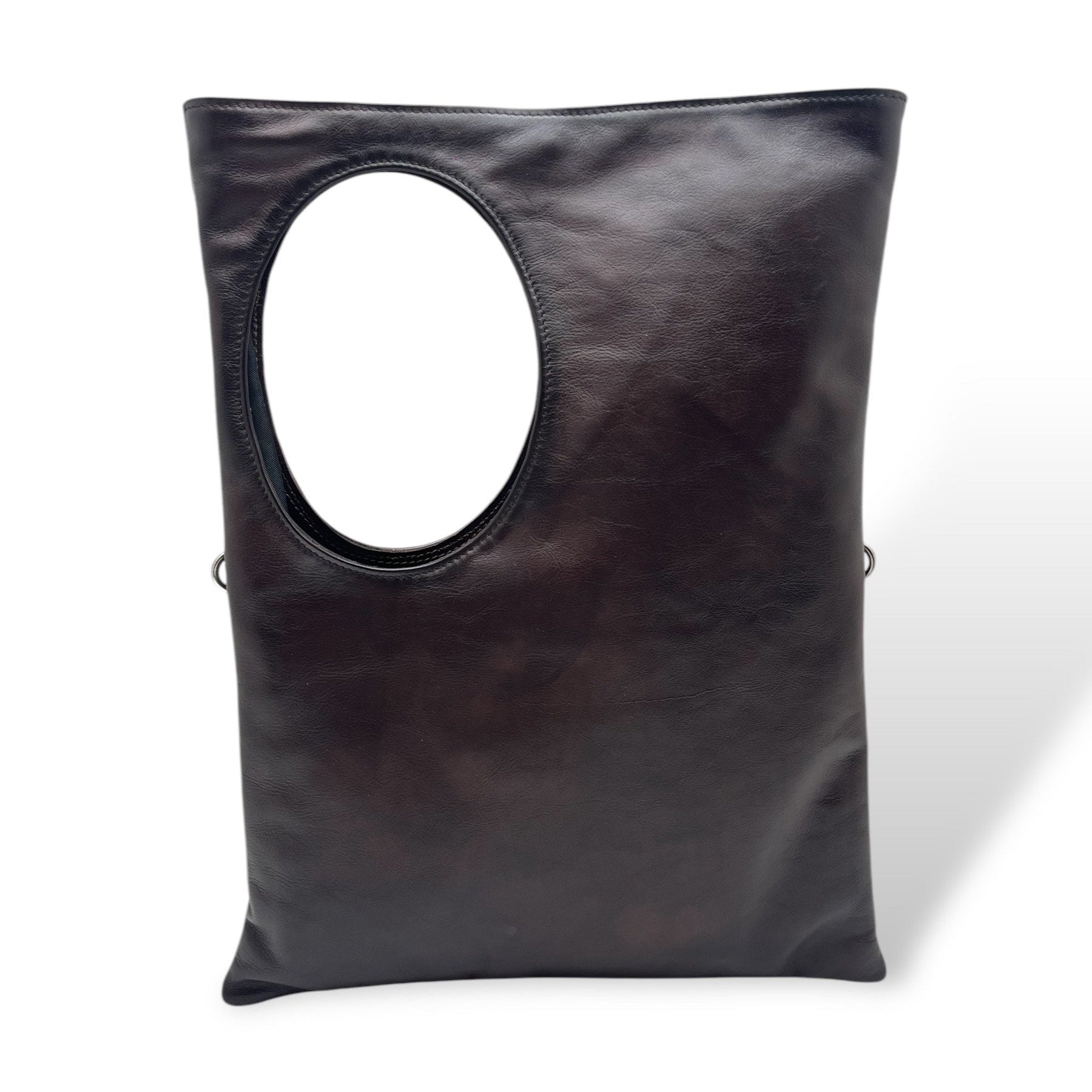 C102 - Women's buffered crust calf leather shoulder bag