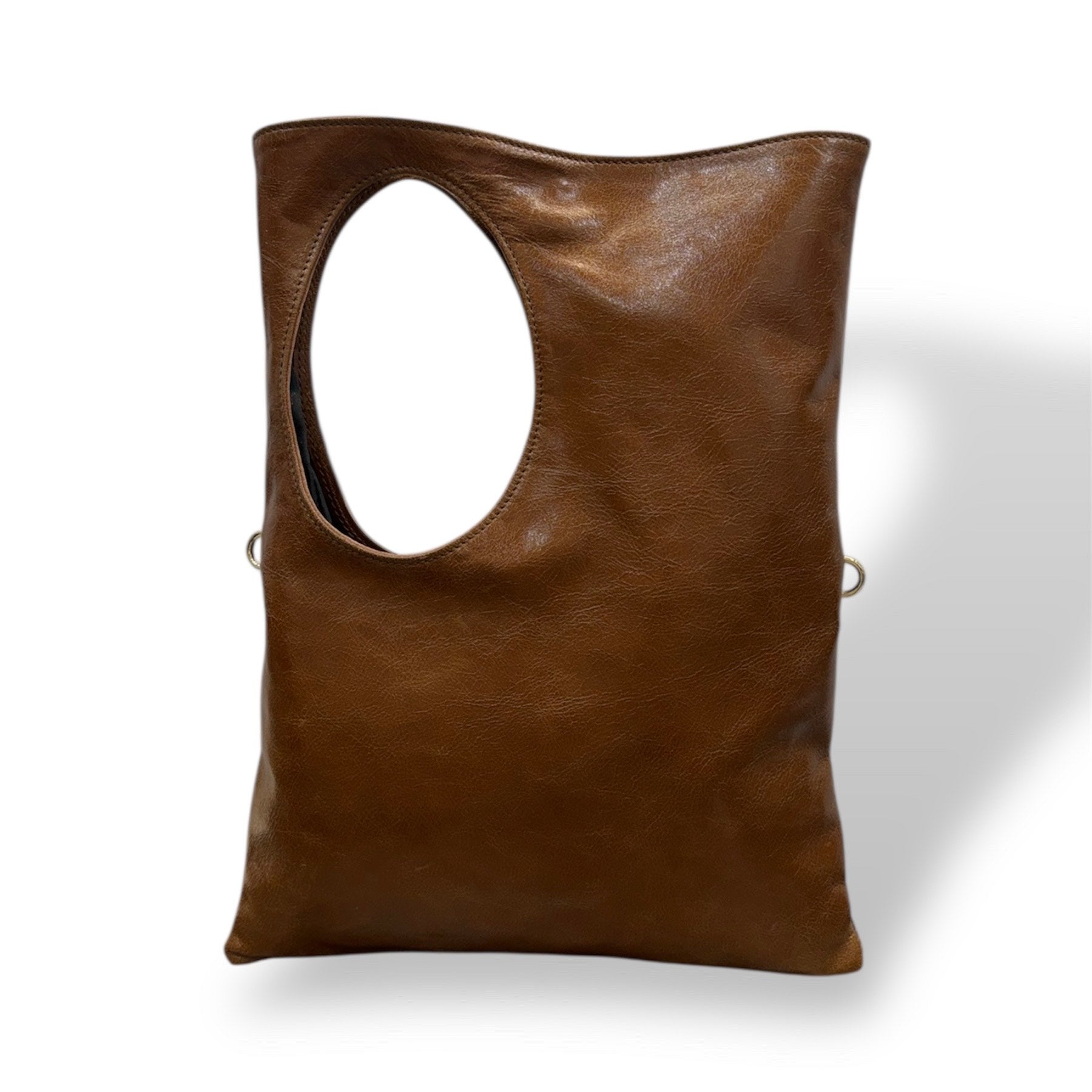 C102 - Women's calf leather shoulder bag