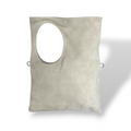C102 - Women's suede calf leather shoulder bag