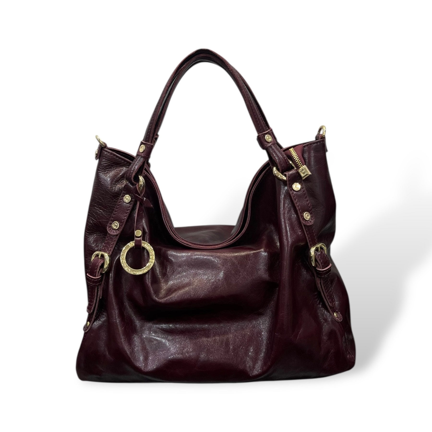 C140 - Women's calf leather shoulder bag