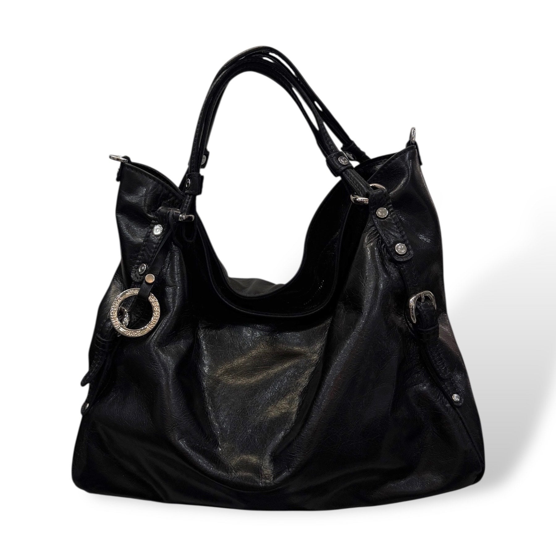 C140 - Women's calf leather shoulder bag
