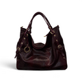 C140 - Women's python embossed calf leather shoulder bag