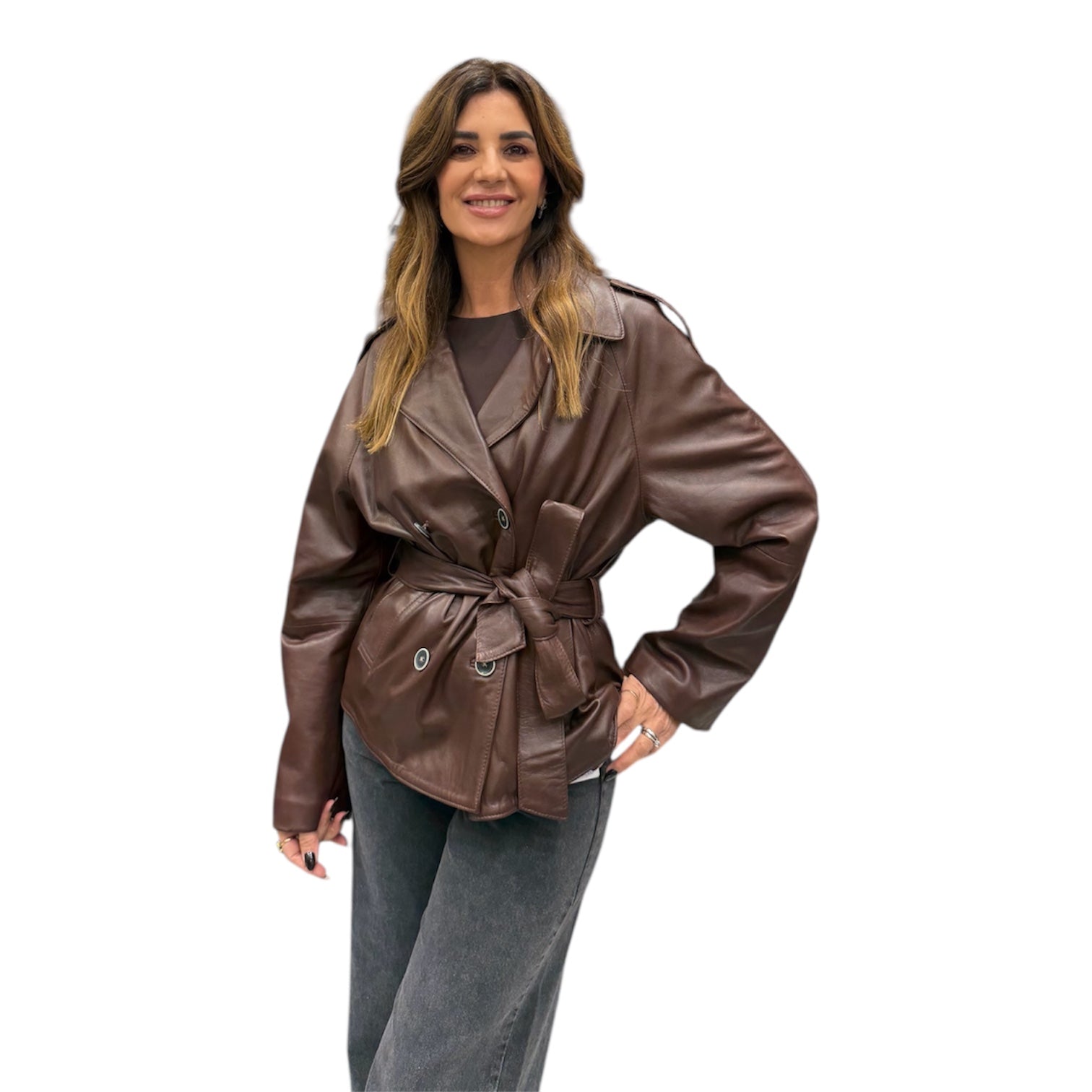 CARLOTTA - Women's nappa leather jacket