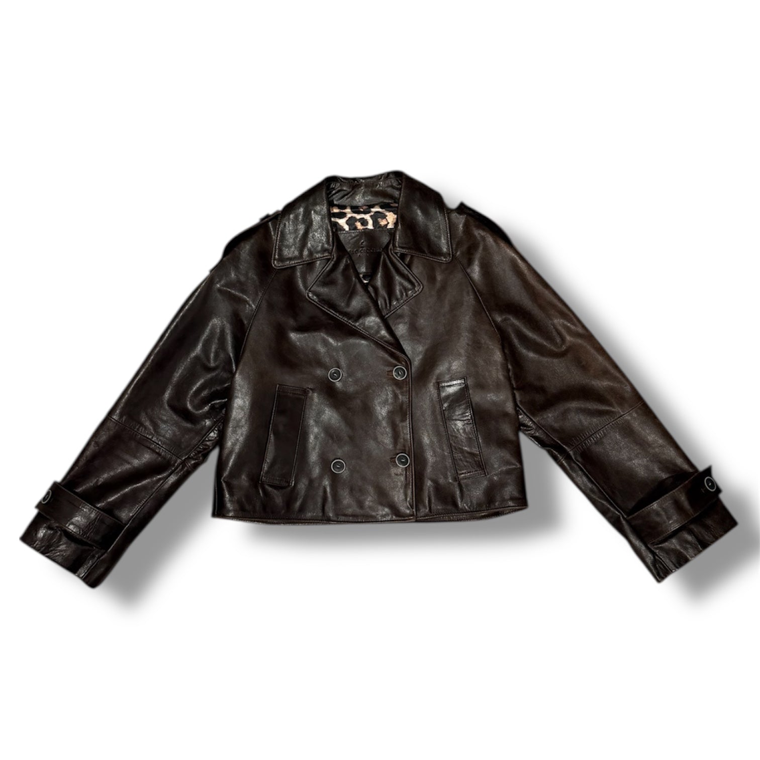 CHARLOTTE - Women's calf leather jacket