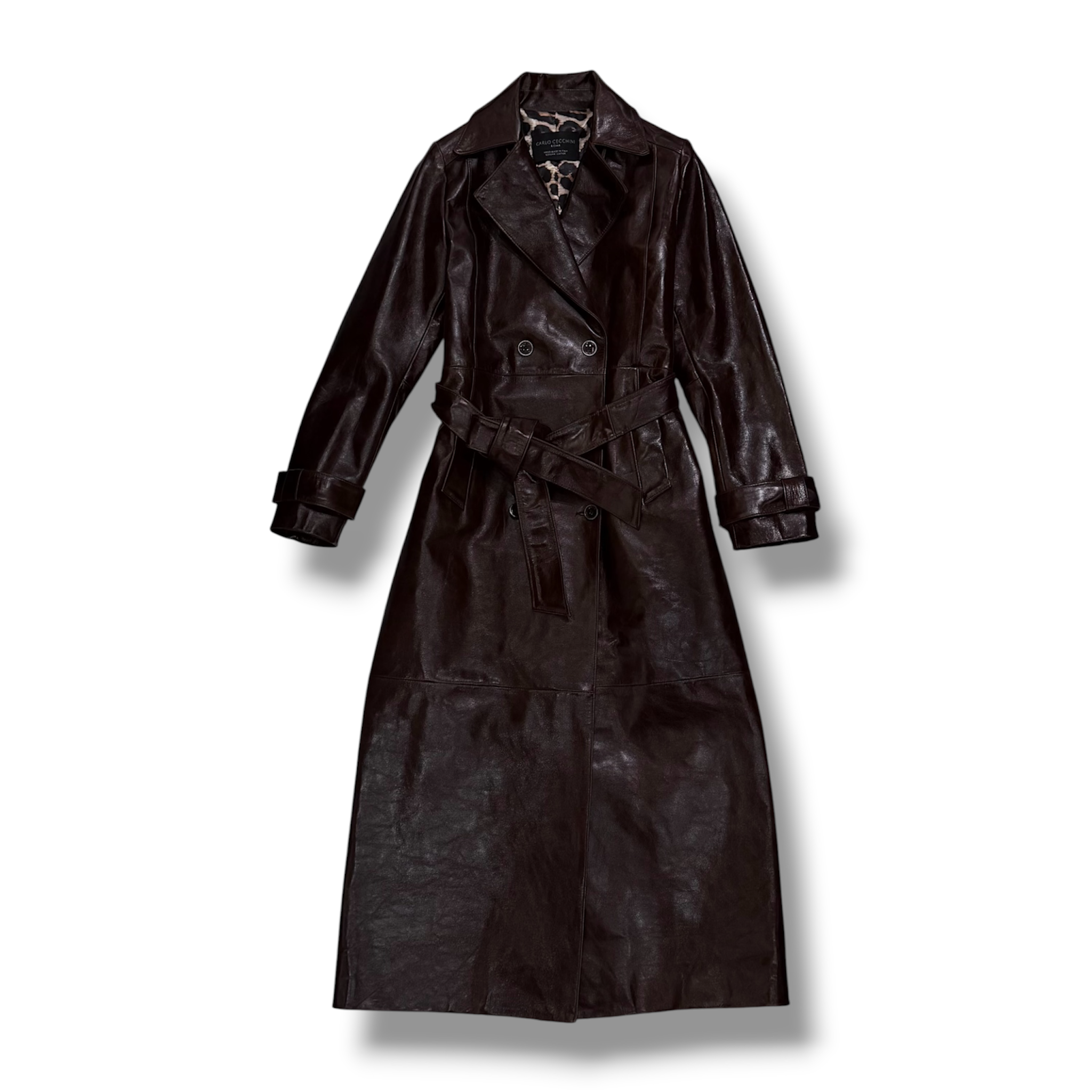 CLOE - Trench da donna in pelle di vitello