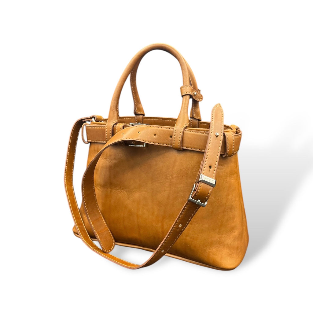 CNT - Women's hand-polished smooth calf leather handbag