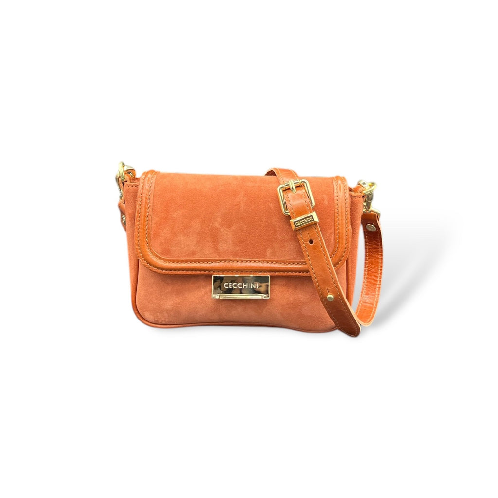 FIAMMETTA - Women's suede calf leather shoulder bag