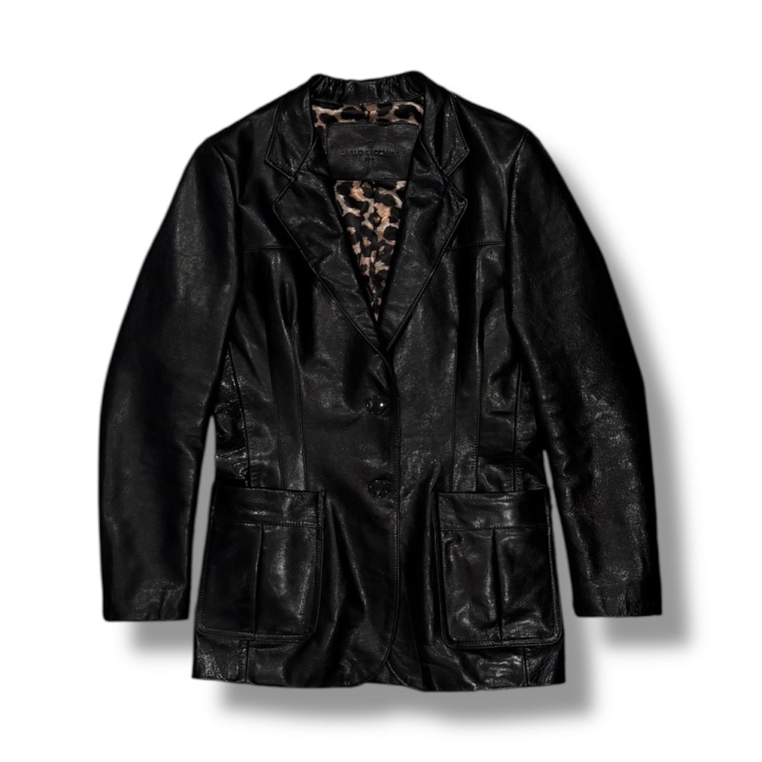 GIANNA- Women's calf leather blazer