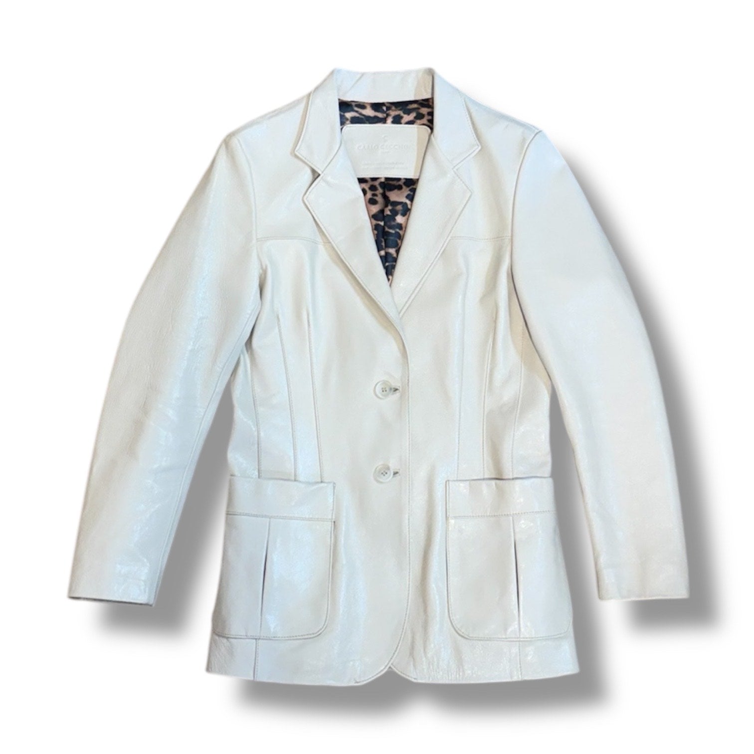 GIANNA- Women's calf leather blazer