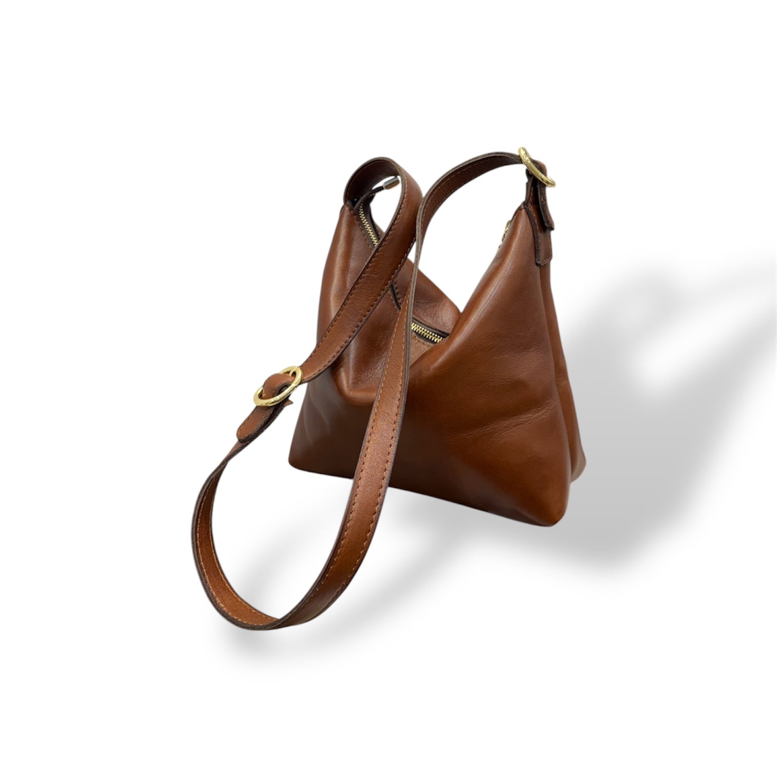 GIULIETTA big - Women's hand-polished smooth calf leather handbag