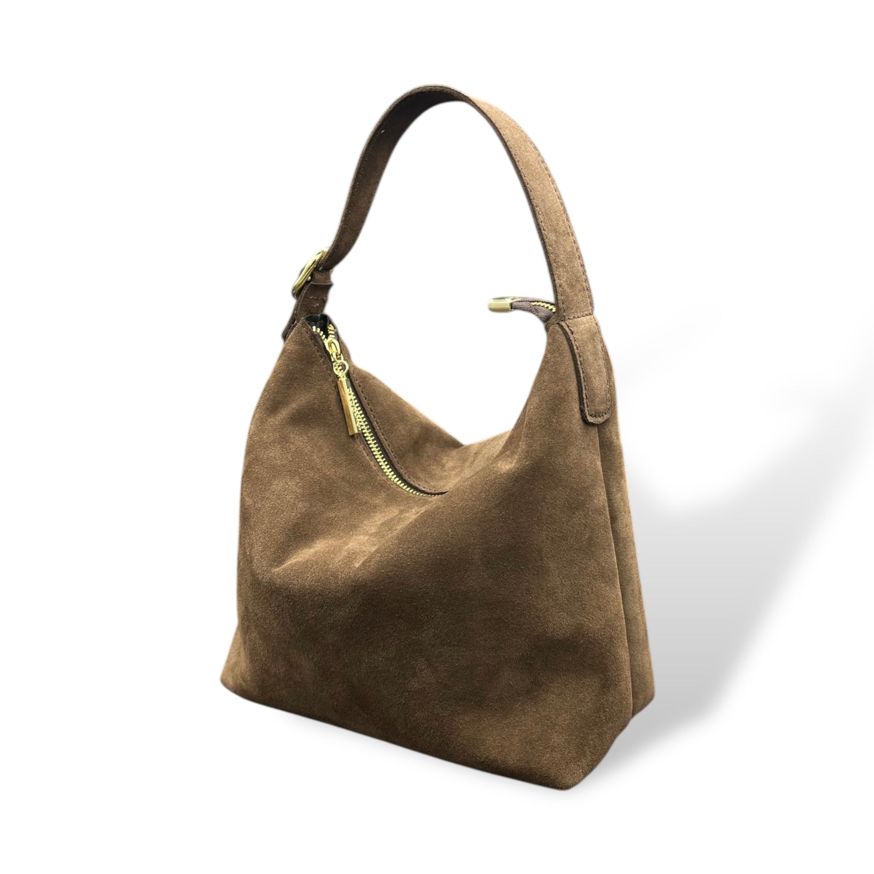 GIULIETTA big - Women's suede calf leather handbag