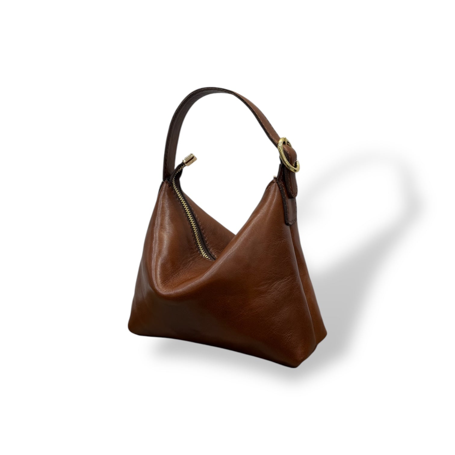 GIULIETTA small - Women's hand-polished smooth calf leather handbag
