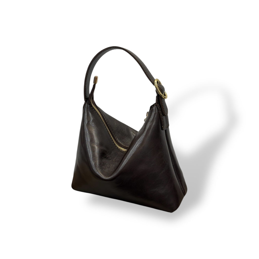 GIULIETTA small - Women's hand-polished smooth calf leather handbag