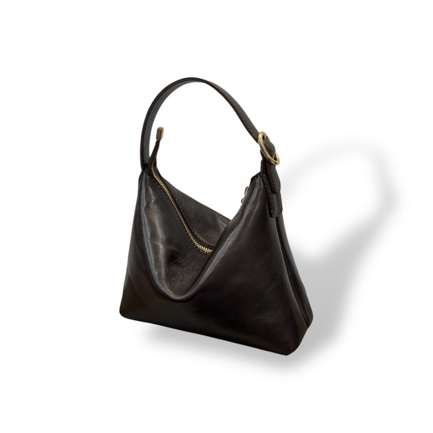 GIULIETTA small - Women's hand-polished smooth calf leather handbag