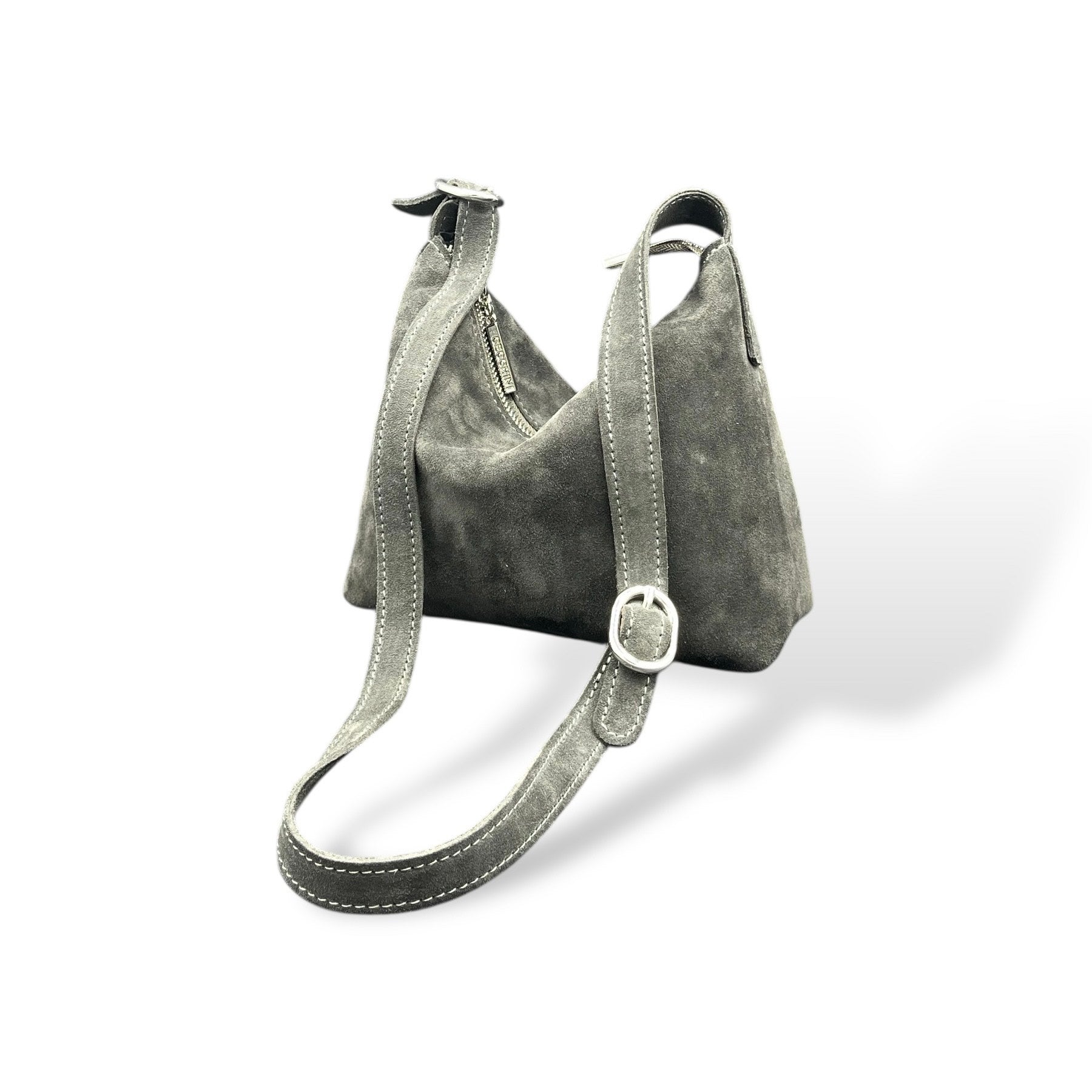 GIULIETTA small - Women's suede calf leather handbag
