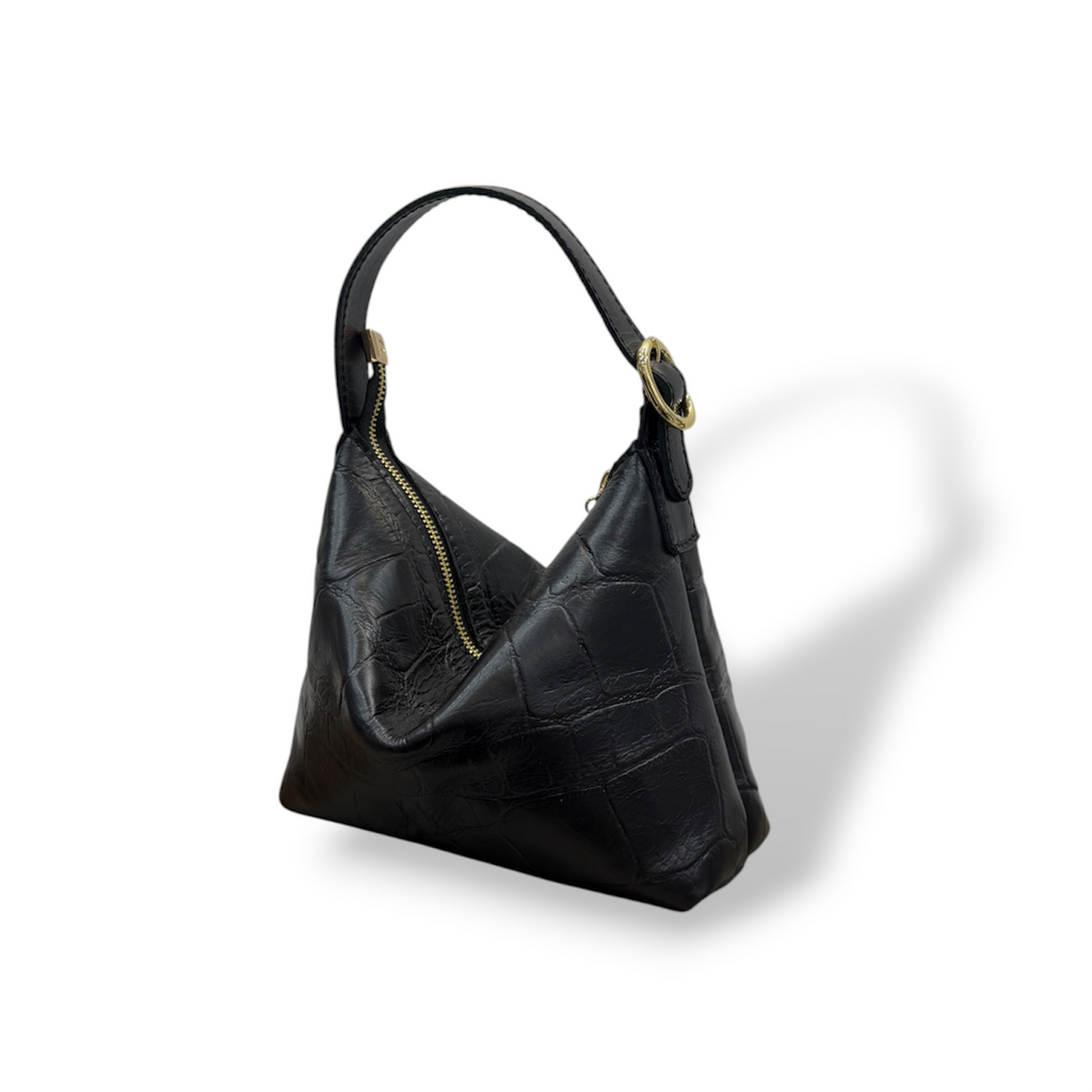 GIULIETTA small - Women's crocodile calf leather handbag