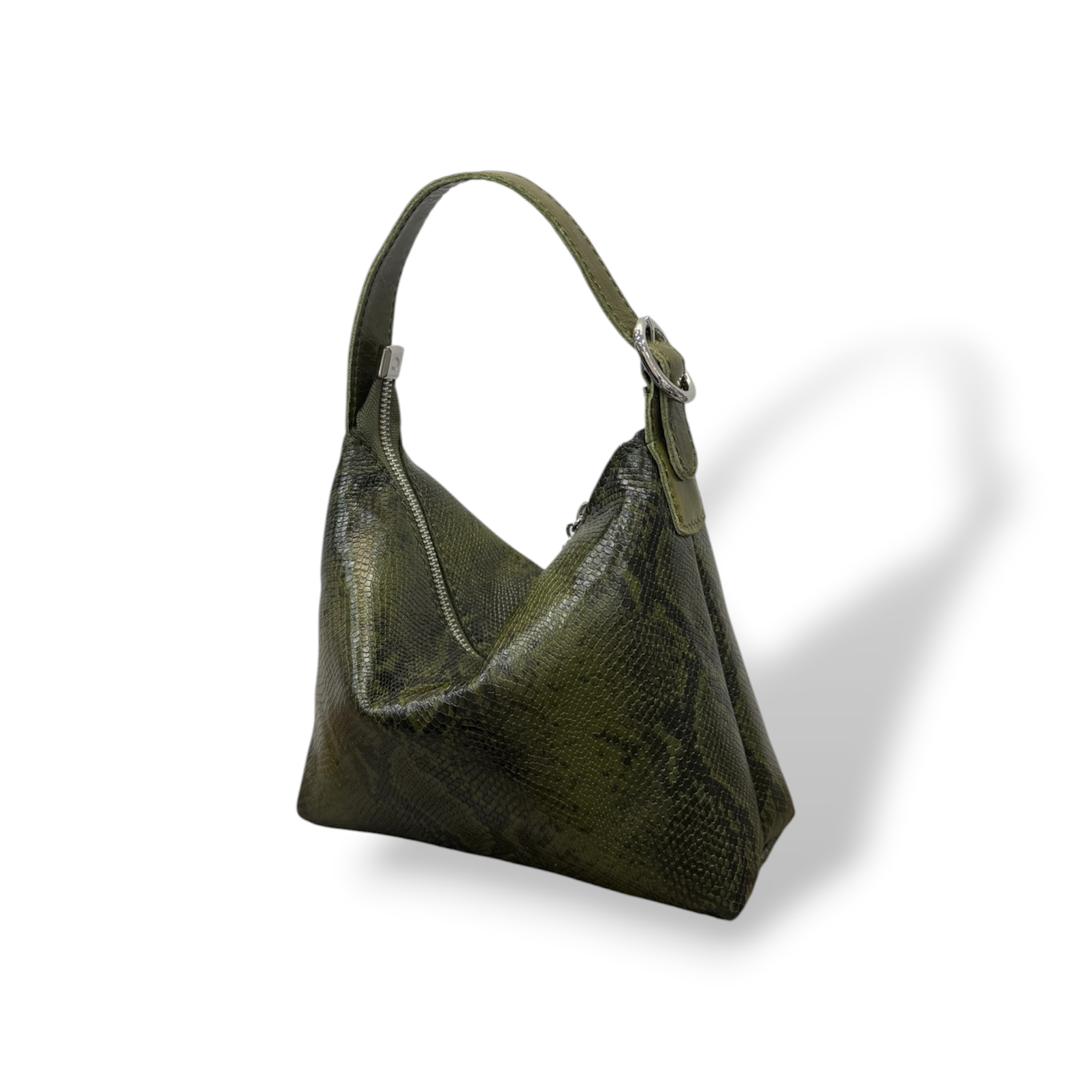 GIULIETTA small - Women's python embossed calf leather handbag