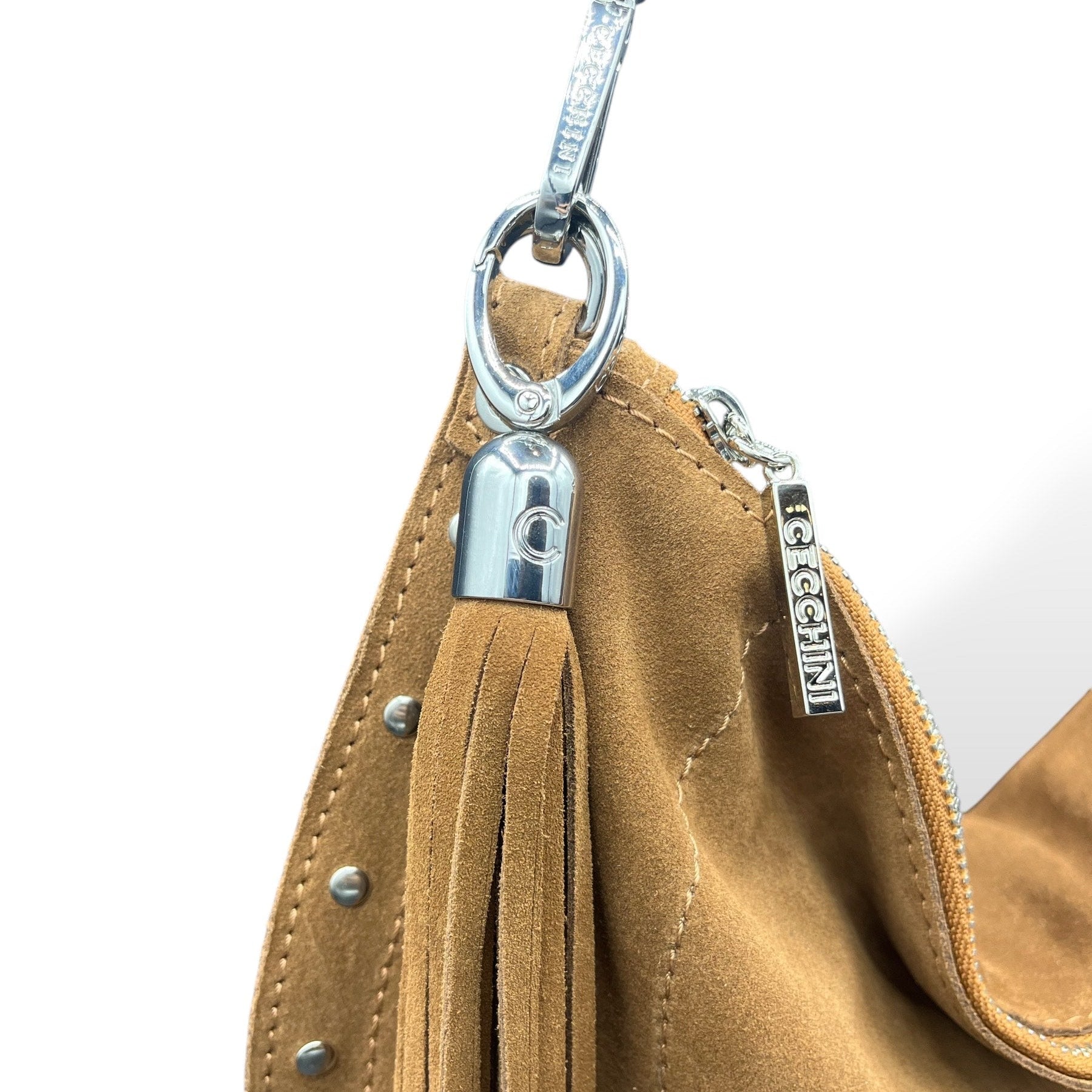 ISABEL - Women's suede calf leather shoulder bag