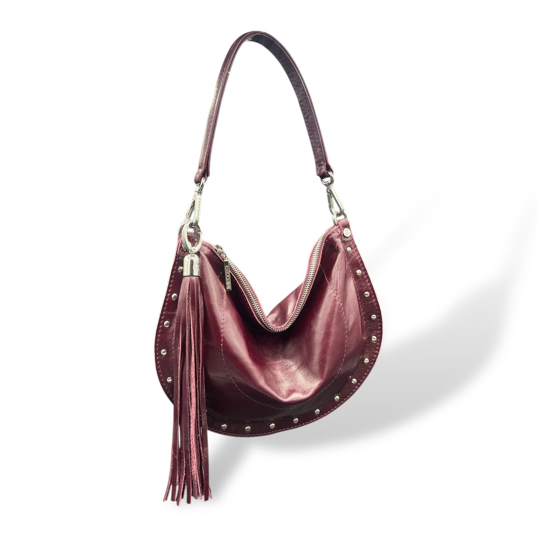 ISABEL - Women's calf leather shoulder bag