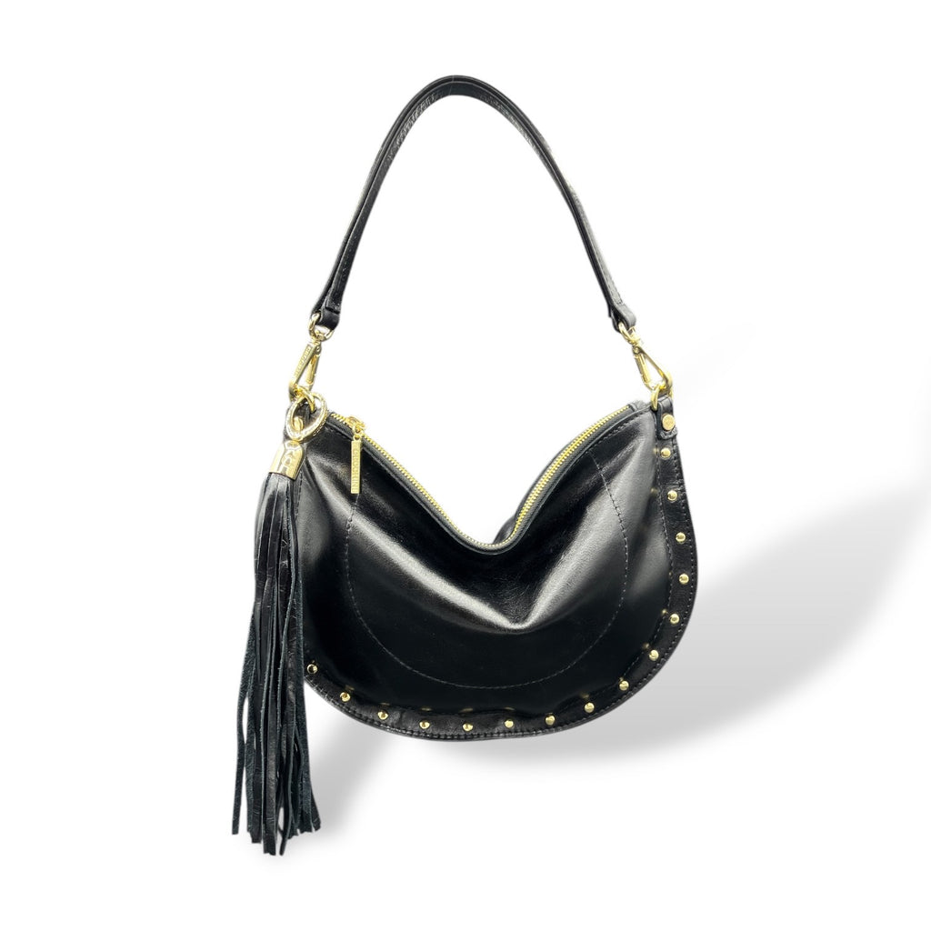 ISABEL - Women's calf leather shoulder bag