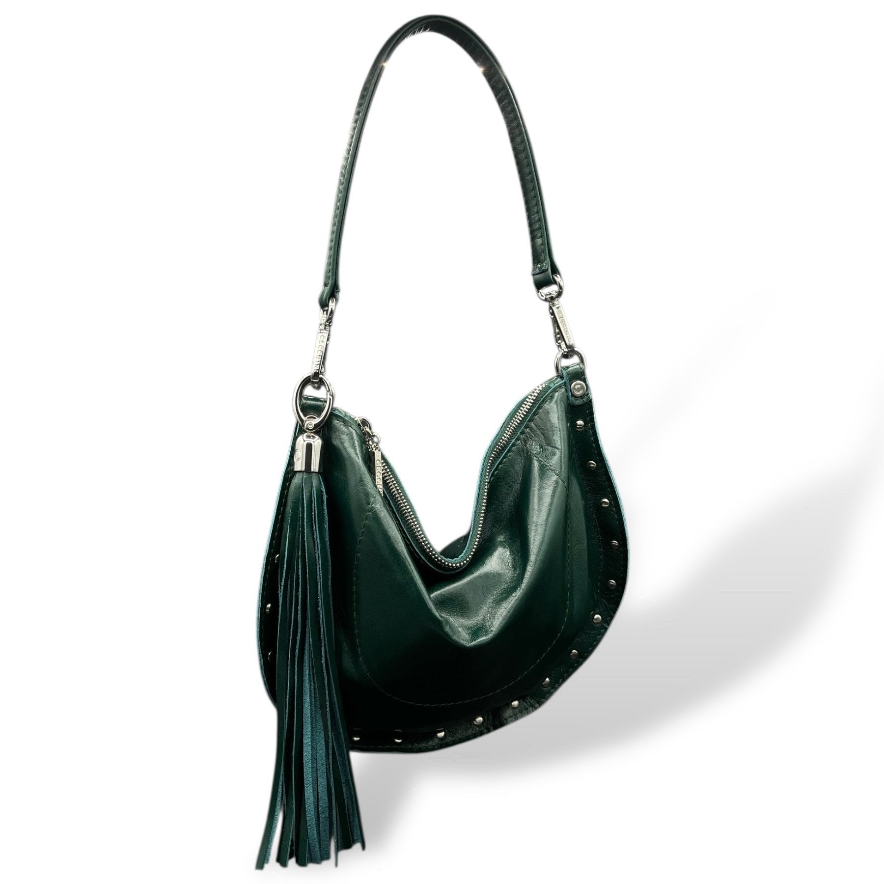 ISABEL - Women's calf leather shoulder bag