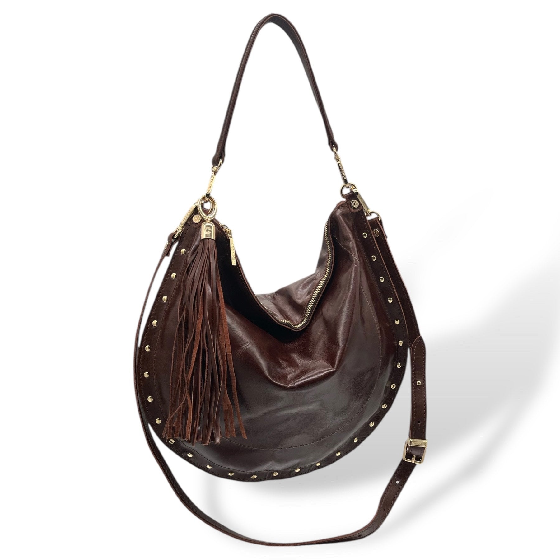 ISABEL big - Women's calf leather shoulder bag