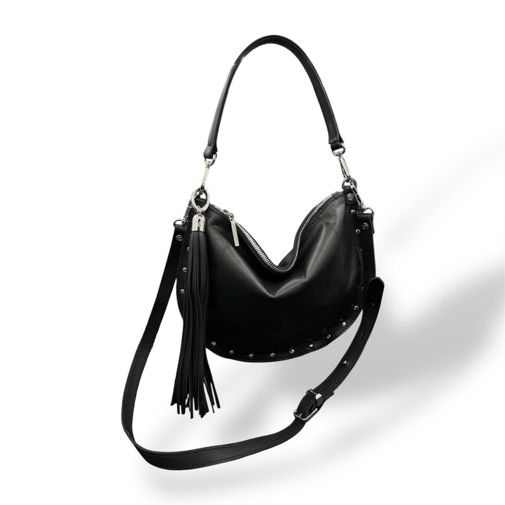 ISABEL - Women's smooth calf leather shoulder bag