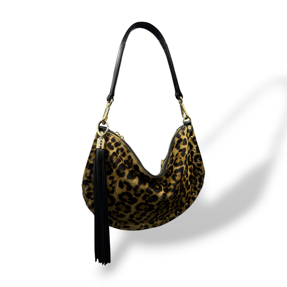 ISABEL - Women's pony hair calf leather shoulder bag
