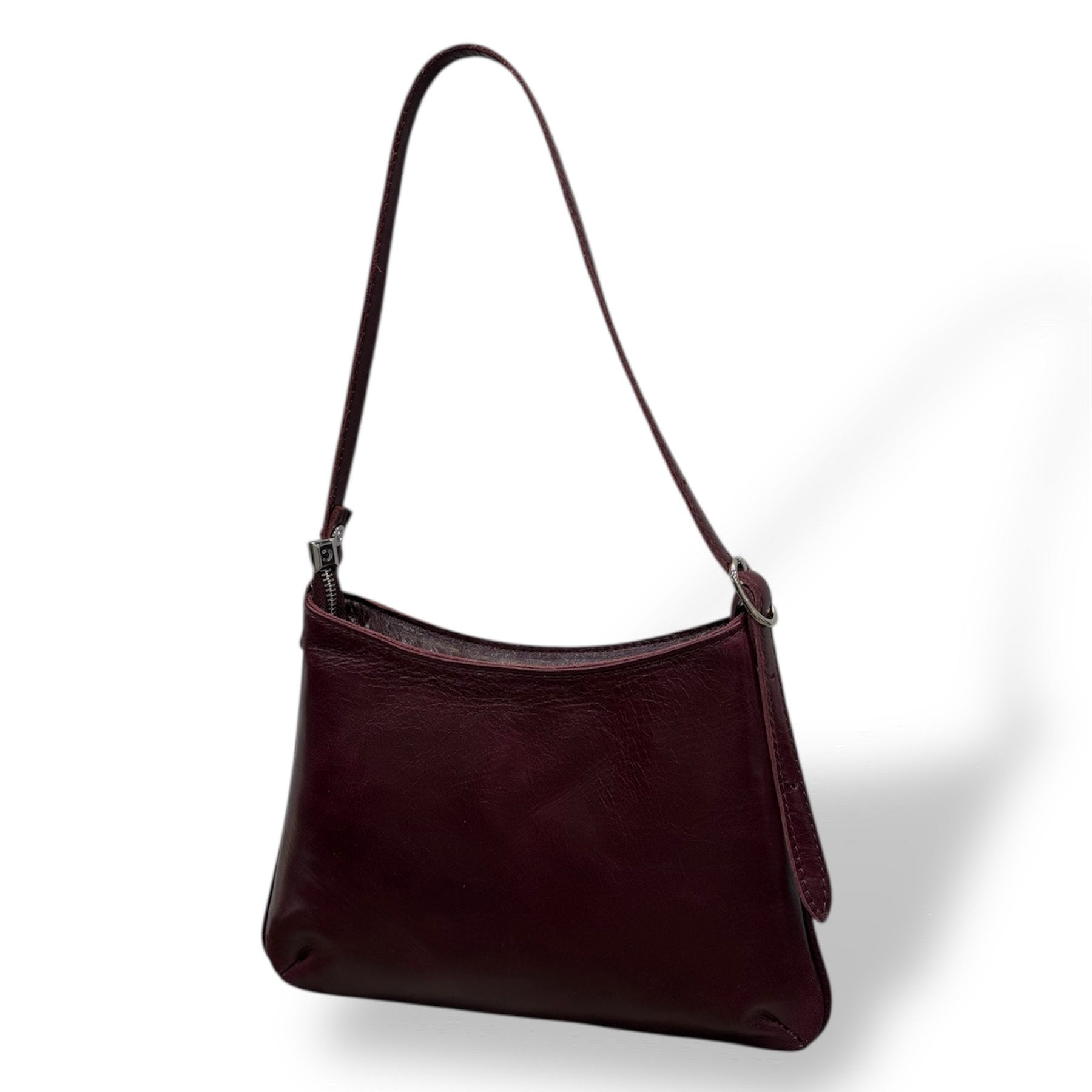 JASMINE tall - Women's calf leather shoulder bag